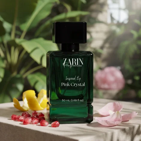 Solitaire Inspired by Flower bomb Pink Crystal Limited Edition